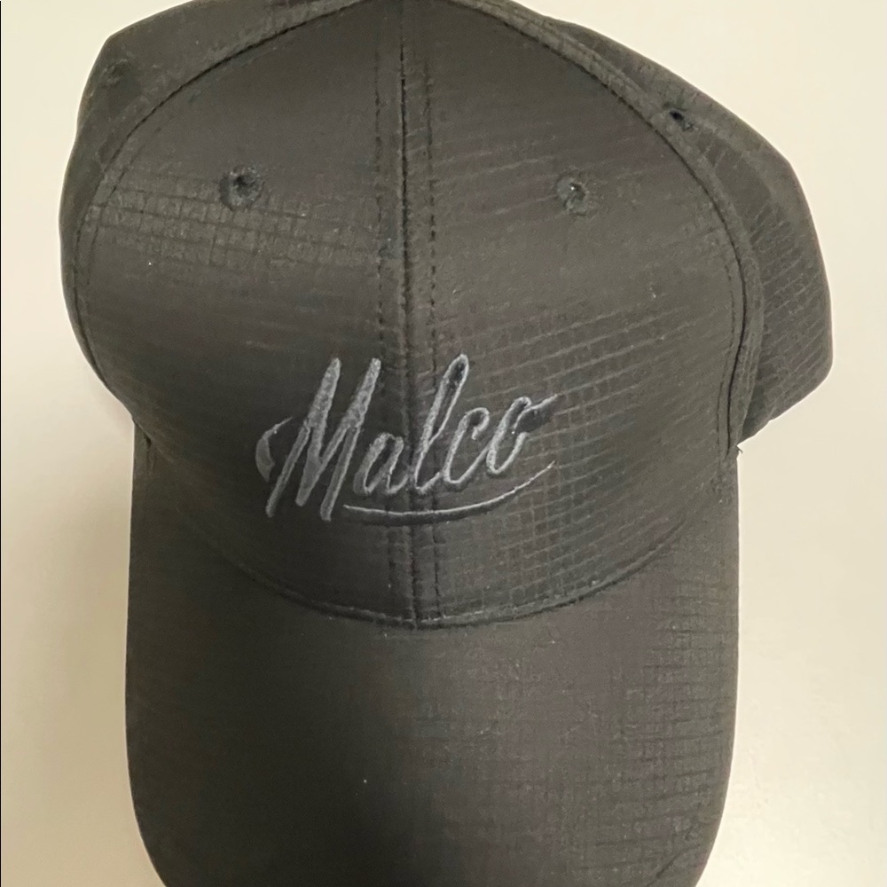 Malco Tools Black Cap Hat Adjustable One Size